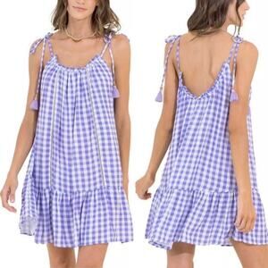 Anthropologie Maaji Gingham Magnolia Dress